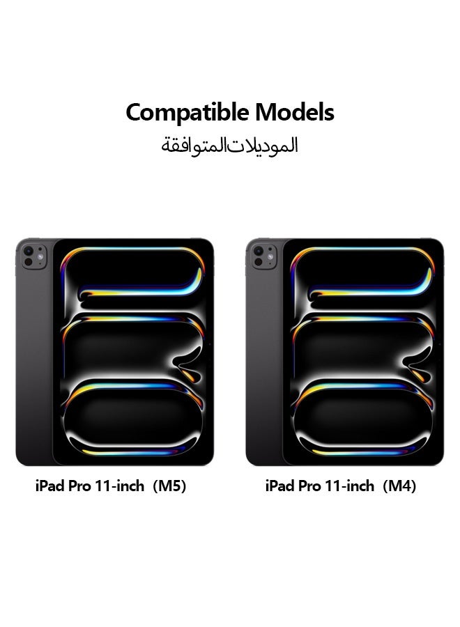 نُوِيق واقي شاشة مغناطيسي بملمس الورق لجهاز iPad Pro M5/M4 مقاس 11 بوصة (2025/2024)، للكتابة والرسم كما لو كنت تكتب على الورق، قابل للفصل وإعادة الاستخدام، متوافق مع واقي الشاشة المقوى، مضاد للتوهج - Image 2
